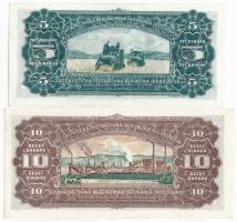 Jugoszlávia 1965. 5D "BG 578899" + 10D "EV 150749" T:I,I- Yugoslavia 1965. 5 Din...