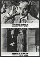 cca 1947 ,,Monsieur Verdoux" című amerikai film jelenetei és szereplői (Charlie Chaplin főszere...