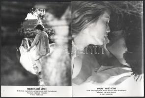 1970 ,,Mouret abbé vétke" című francia - olasz film jelenetei és szereplői, 11 db vintage produkciós filmfotó, ezüst zselatinos fotópapíron, 18x24 cm