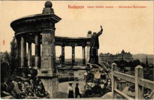 Budapest I. Szent Gellért szobor, Királyi vár, Tabán. Taussig A. 5320. (fl)