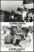 cca 1974 ,,Az ördög atamánja" című szovjet film jelenetei és szereplői, 13 db vintage produkció...