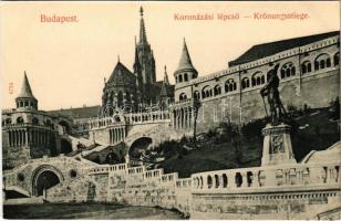Budapest I. Koronázási lépcső. Taussig A. 6754. (EK)