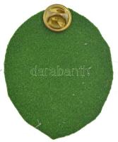 DN "Csapattiszti kitűző (gyalogság)" műgyantás fém jelvény zöld színű szöveten (50x41mm) T...