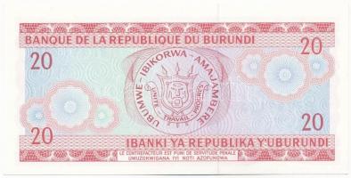 Burundi 1991. 20Fr "BZ 797434" T:I
Burundi 1991. 20 Francs "BZ 797434" C:UNC
K...