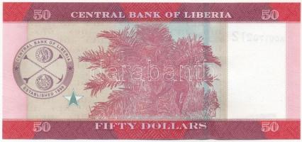 Libéria 2017. 50$ "AD 0170212" T:I- hullámos papír
Liberia 2017. 50 Dollars "AD 0170...