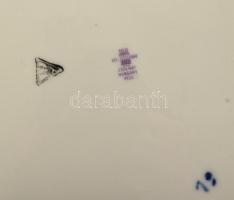 Zsolnay Pompadour mintás, hiányos étkészlet, teljes, kézzel festett, kopásnyomokkal, jelzett