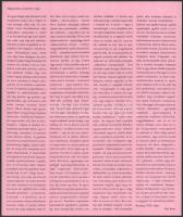 Fajó János (1937-2018): Mappa, 10 lappal. Szitanyomat, papír, jelzés nélkül. Megjelent Fajó János a ...