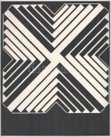 Fajó János (1937-2018): Mappa, 10 lappal. Szitanyomat, papír, jelzés nélkül. Megjelent Fajó János a ...