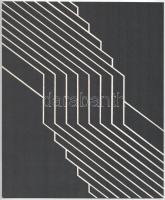 Fajó János (1937-2018): Mappa, 10 lappal. Szitanyomat, papír, jelzés nélkül. Megjelent Fajó János a ...