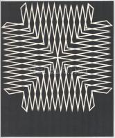 Fajó János (1937-2018): Mappa, 10 lappal. Szitanyomat, papír, jelzés nélkül. Megjelent Fajó János a ...