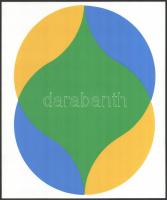 Fajó János (1937-2018): Mappa, 10 lappal. Szitanyomat, papír, jelzés nélkül. Megjelent Fajó János a ...