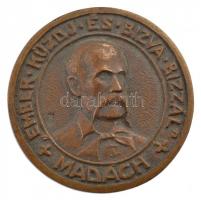 DN "Madách - Ember küzdj és bízva bízzál / Szegedi Szabadtéri Játékok 1934" Br emlékérem. ...