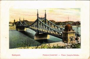 1911 Budapest, Ferenc József híd (EB)
