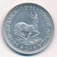Dél-Afrika 1951. 5Sh Ag "II. Erzsébet" T:2,2- ü., karc
South Africa 1951. 5 Shilling Ag &...