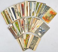 Kb. 215 db RÉGI városi és motívum képeslap vegyes minőségben. Jó böngészde: húsvéti, karácsonyi és ú...