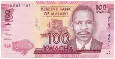 Malawi 2012. 100K AE 6514071 T:I- kissé hullámos papír Malawi 2012. 100 Kwacha AE 6514071 C:AU slightly wavy paper Krause P#59