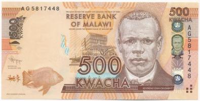 Malawi 2012. 500K AG 5817448 T:I- kissé hullámos papír Malawi 2012. 500 Kwacha AG 5817448 C:AU slightly wavy paper Krause P#61a