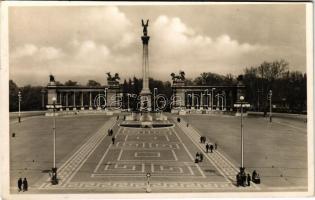 1944 Budapest XIV. Városliget, Millenniumi emlékmű (Hősök tere) (EK)