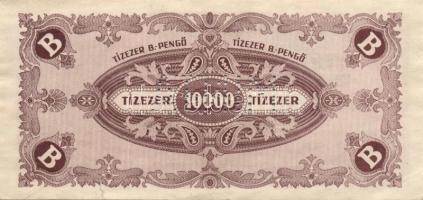 1946. 10.000BP "MINTA" lyukasztással T:II