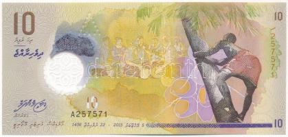 Maldív-szigetek 2015. 10R A 257571 T:I Maldives 2015. 10 Rufiyaa A 257571 C:UNC Krause P#26