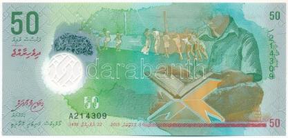 Maldív-szigetek 2015. 50R A 214309 T:I Maldives 2015. 50 Rufiyaa A 214309 C:UNC Krause P#28