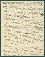 Karinthy Frigyes (1887-1938) író Utazás Capilláriába című könyve I. fejezetének autográf kézirata 8 ...