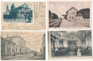 30 db RÉGI francia város képeslap / 30 pre-1945 French town-view postcards