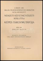 Nemzeti Képzőművészeti Kiállítás Képes Tárgymutatója. Budapest, 1933, Országos Magyar Képzőművészeti...