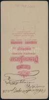 1907 Liebenwein (Lengyel) Alajos (1849-1918) kaposvári fényképész és rajztanár, keményhátú fotó Néme...