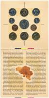 Belgium 1995. 50c - 50Fr (10xklf, 5x vallon, 5x flamand) forgalmi sor + "50 éve ért véget a II....