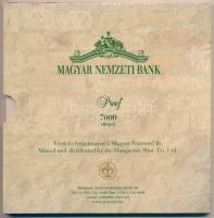 2005. 1Ft-100Ft (7xklf) forgalmi sor szettben + 2005. 10Ft "József Attila", belső borító r...