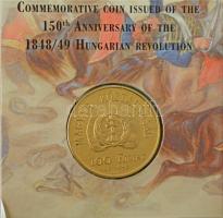 1998. 50f-200Ft (10xklf) forgalmi sor + 1998. 100Ft alpakka "1848-1849. Szabadságharc 150. évfo...