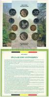 Belgium 1993. 50c - 50Fr (10xklf, 5x vallon, 5x flamand) forgalmi sor + "Az antwerpeni állatker...