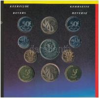 Belgium 1992. 50c - 50Fr (10xklf, 5x vallon, 5x flamand) forgalmi sor + "Dirk Frimout - Atlas I...