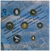 2006. 1Ft-100Ft (7xklf) "1956-os forradalom" forgalmi sor szettben T:PP kis patina Adamo F...