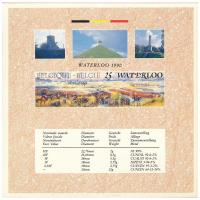 Belgium 1990. 50c - 50Fr (10xklf, 5x vallon, 5x flamand) forgalmi sor + "A Waterloo-i csata 175...