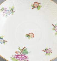 Herendi Eton mintás porcelán mokkás csésze, 4db és alj, 6 db, kézzel festett, jelzett, hibátlan, csé...