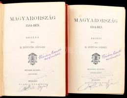 Báró Eötvös József: Magyarország 1514-ben. I-II. köt. Báró Eötvös József munkái. Bp., [1884], Ráth M...