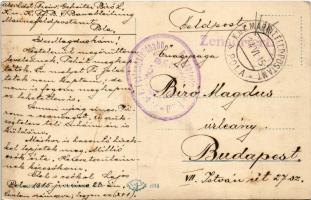 1915 Pola, K.u.K. Kriegsmarine Schiffe in Reserve / Navi in Riserva / Osztrák-Magyar Haditengerészet...