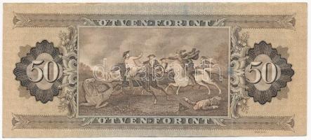 1951. 50Ft "D 209 068815" T:III / Hungary 1951. 50 Forint "D 209 068815" C:F Ada...