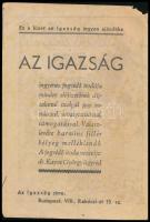 Dr. Kayos György: A szomszédok joga és kotelességei. Az Igazság c. folyóirat ajándék füzete. Bp., én...