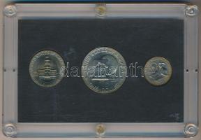 Amerikai Egyesült Államok 1976. 25c Cu-Ni + 1/2$ Cu-Ni + 1$ Cu-Ni "A függetlenség 200. évfordul...