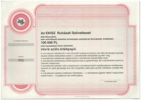 1991-1992. 3xklf részvényből álló tétel: "THUR Húsipar", "MÜSZI", "EKISZ Ru...