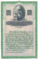 Nagy-Britannia ~1900. "Bradbury, Wilkinson & Co. Ltd." bankjegy, postai bélyeg, részvé...