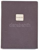 cca 1898 A magyar vasutakon levő rakhelyek fekvésének átnézeti térképe. Rajta "Budapest és körn...
