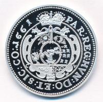 DN "Magyar tallérok utánveretben - Kemény János tallérja 1661" Ag emlékérem tanúsítvánnyal...