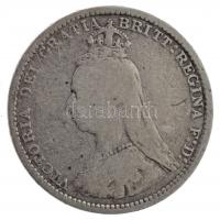 Nagy-Britannia 1889. 3p Ag "Viktória" T:2-,3 patina, kis karc
Great Britain 1889. 3 Pence...