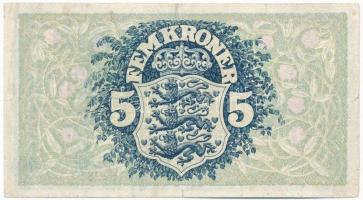 Dánia 1940. 5K "G" betűjel "Svendsen & Friis" T:III kis beszakadások
Denmar...