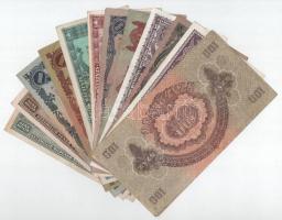 1944-1946. 12db-os Pengő bankjegytétel T:II-III-