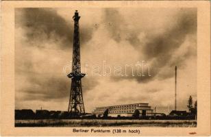 1927 Berlin, Berliner Funkturm (138 m hoch) / radio tower (EK)
